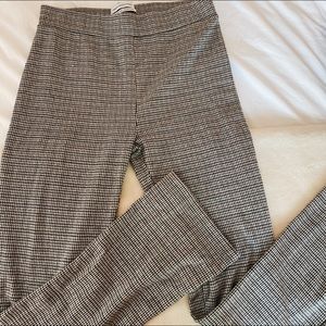 UO / plaid flare pants